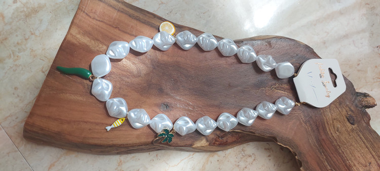 گردنبند چارم دار طرح میوه